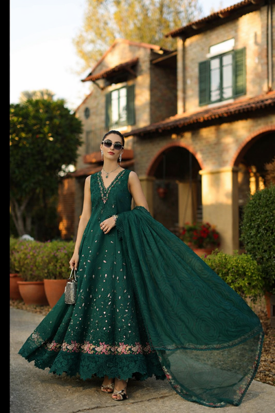 Saadia Asad | Luxury Eid Schiffli Laserkari 26 |D6 - B - Zelina