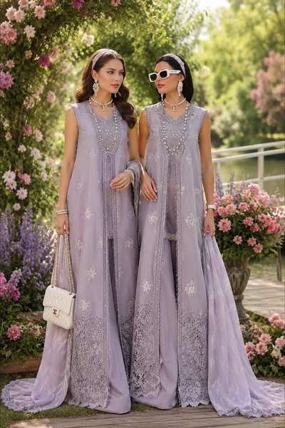 Noor by Saadia Asad | Noor Eid Printskhas 26 | D4 €“ Lavender Lights