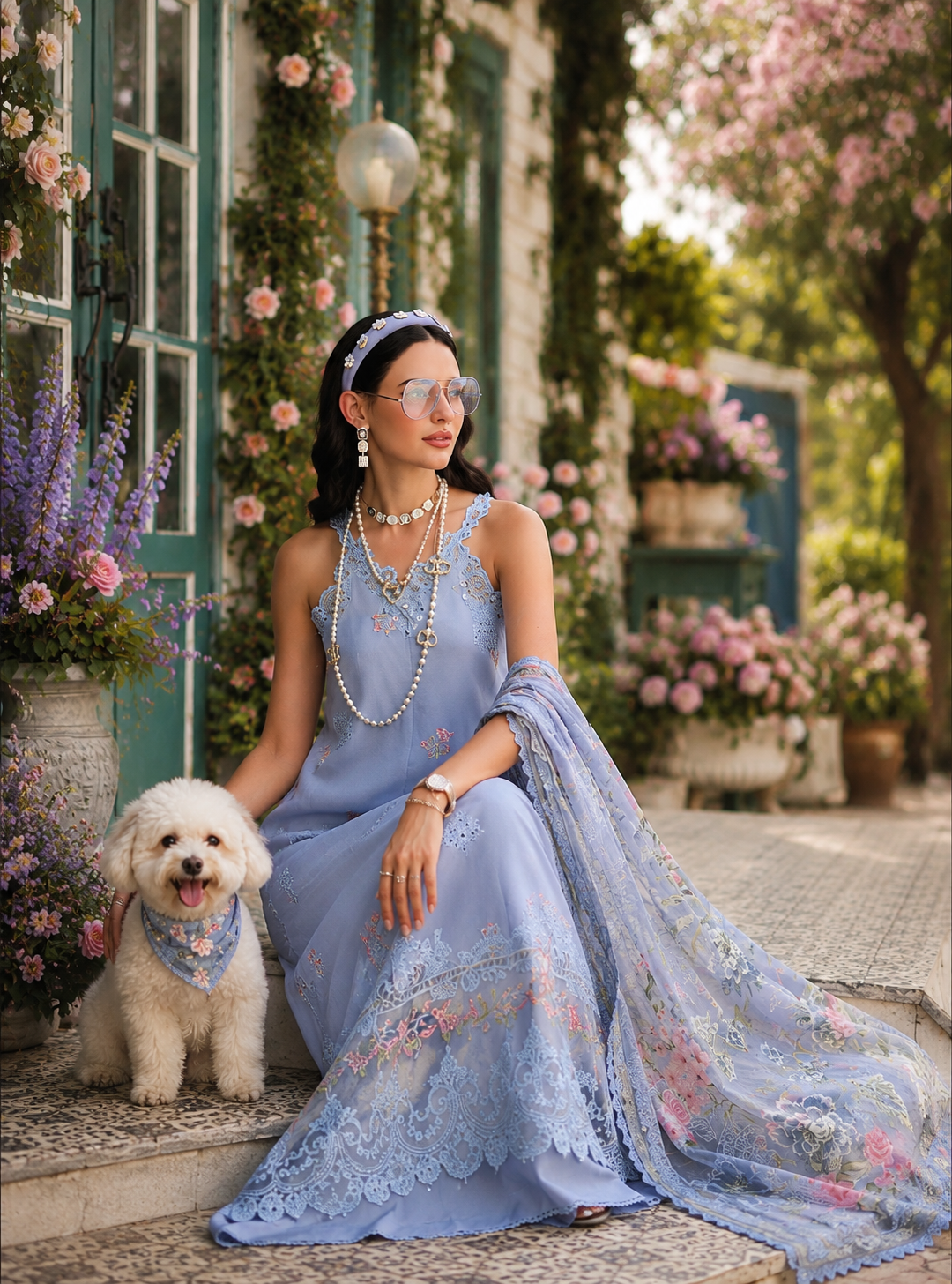 Noor by Saadia Asad | Noor Eid Printskhas 26 | D1 €“ Frozen Mist-7