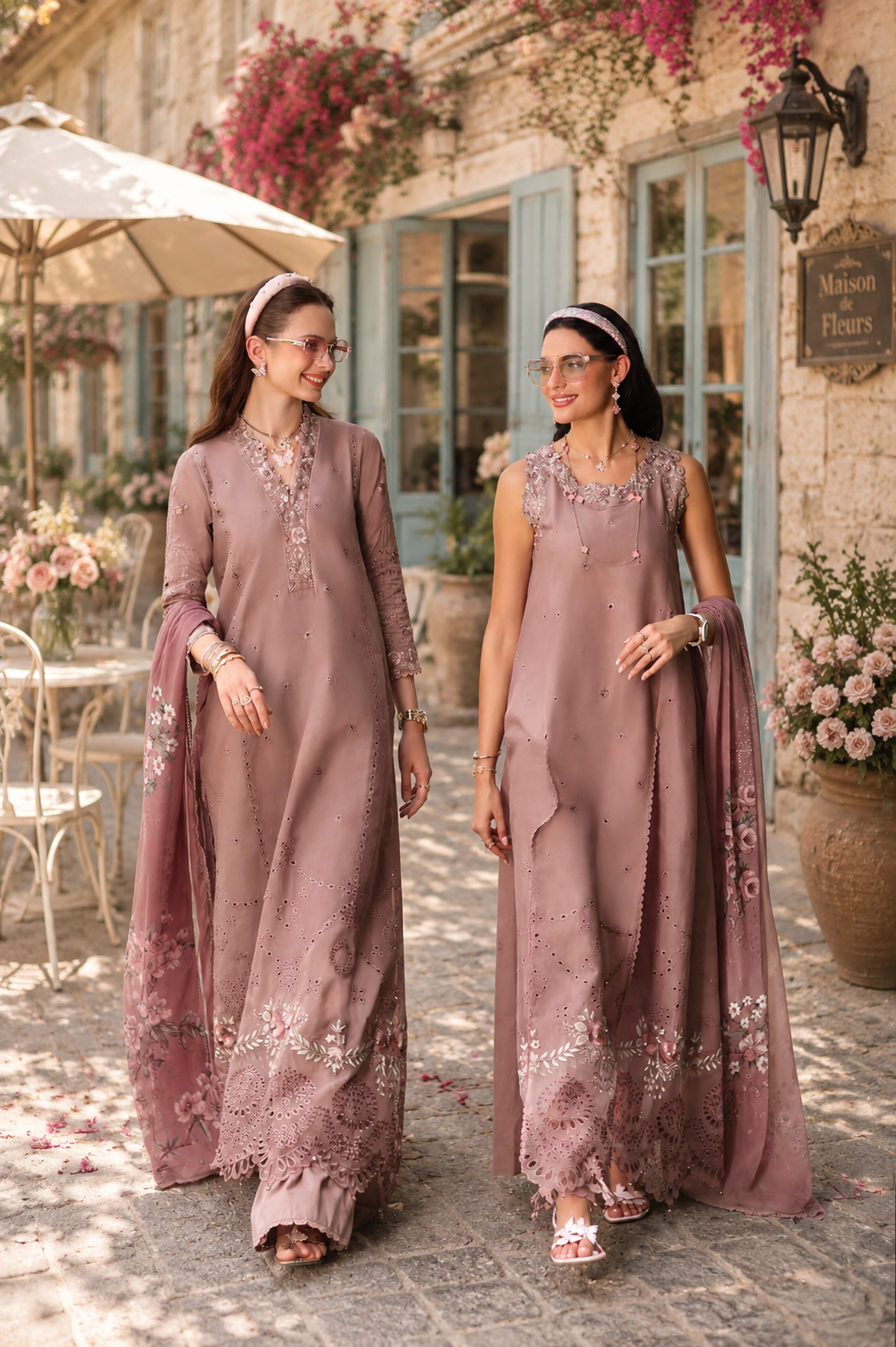 Noor by Saadia Asad | Noor Eid Printskhas 26 | D3 €“ Rose Éclat-4