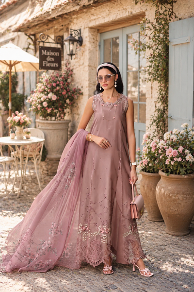 Noor by Saadia Asad | Noor Eid Printskhas 26 | D3 €“ Rose Éclat