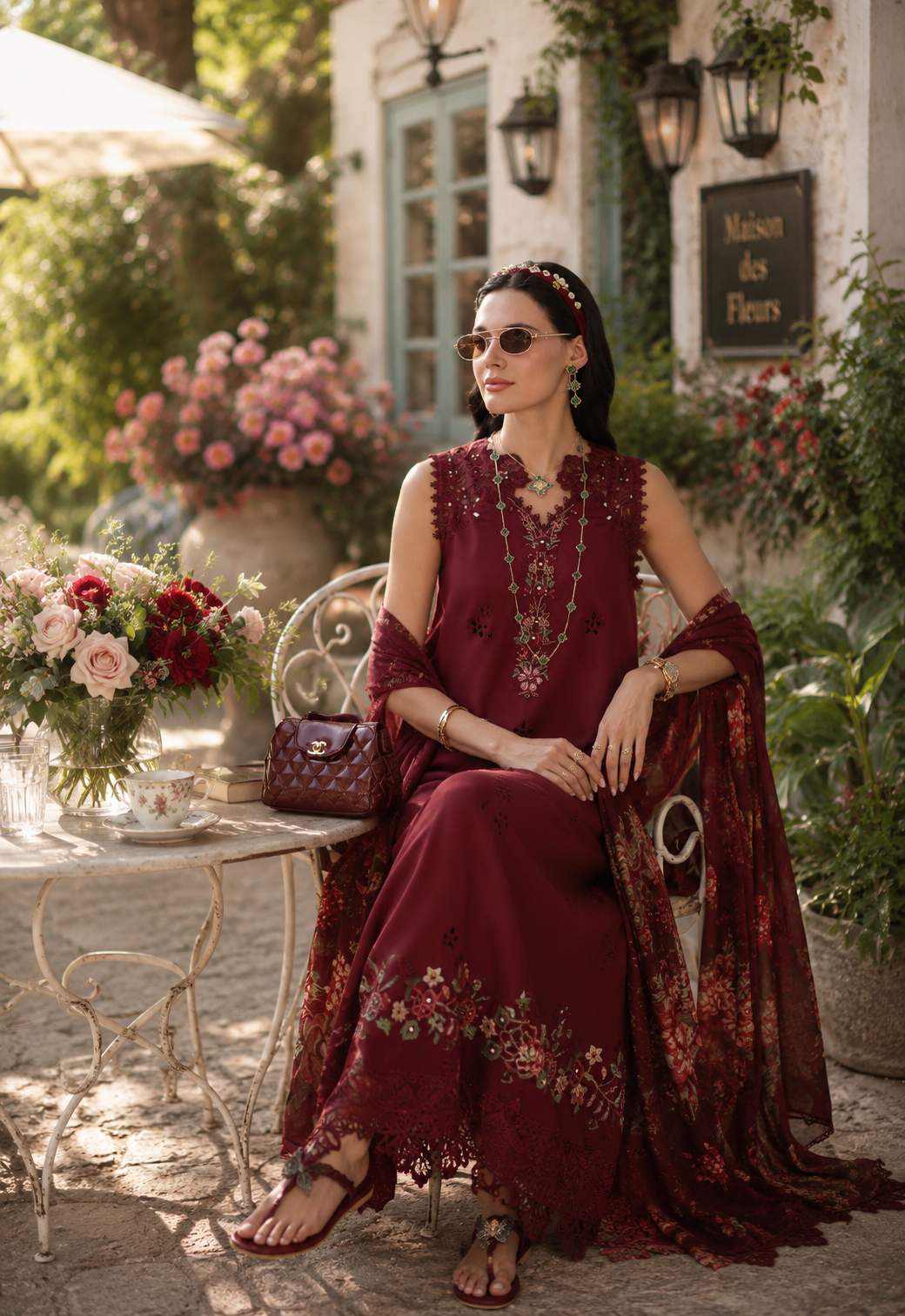 Noor by Saadia Asad | Noor Eid Printskhas 26 | D14 €“ Ruby Royale-7