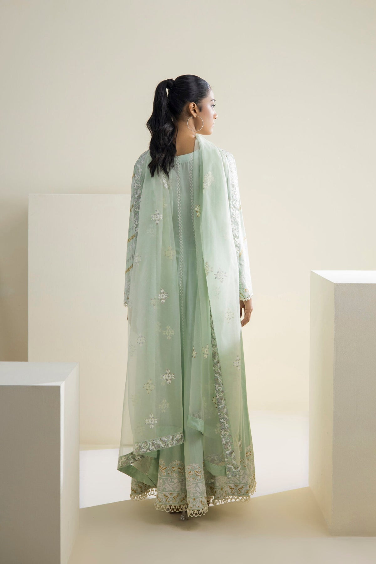 Farhat Jahan | Luxury Pret | Aabroo -  Farhat Jahan Formal - Original Designer Dress - House of Maryam
