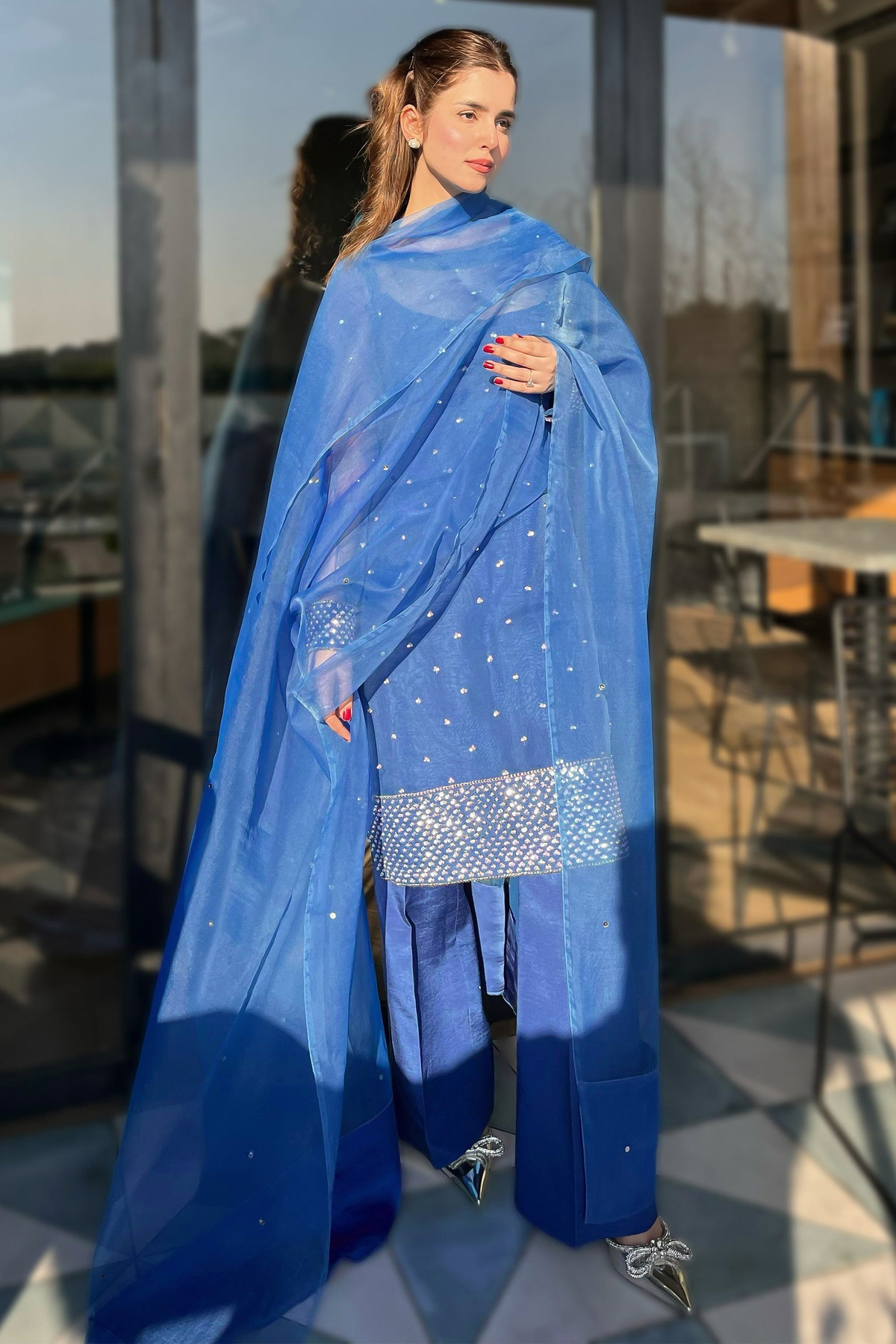 Hana | Signature Series | Azure -  Hana Ladies Clothes - Original Designer Dress - House of Maryam