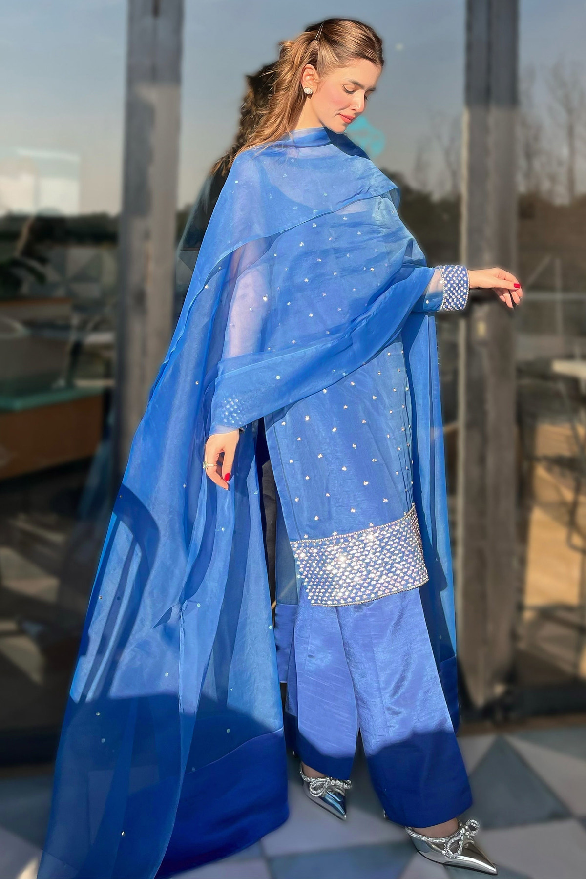 Hana | Signature Series | Azure -  Hana Ladies Clothes - Original Designer Dress - House of Maryam