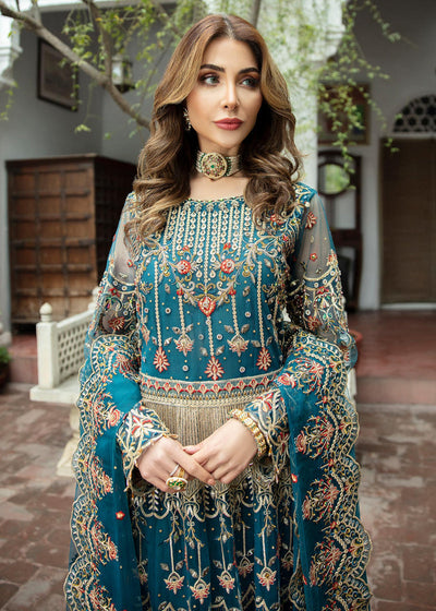 Daud Abbas | Formals Collection | Sang e Sitara -  Daud Abbas Formal - Original Designer Dress - House of Maryam