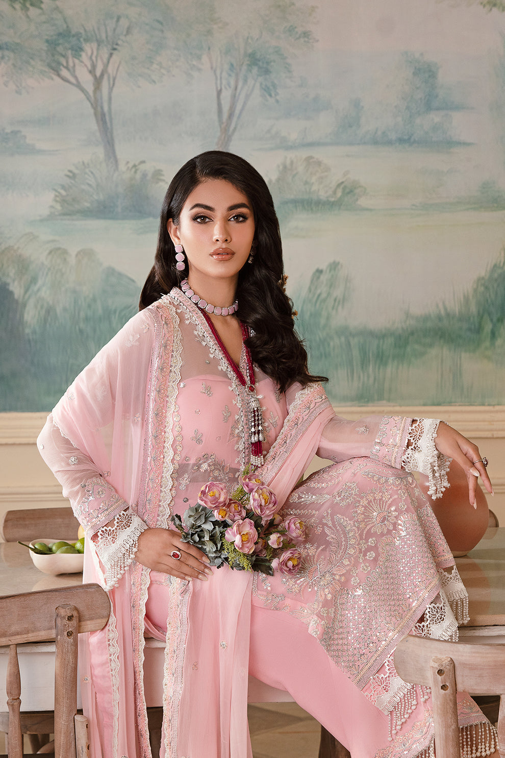 Zarposh | Amirah Collection | Rubab by Designer Zarposh - House of Maryam - Pakistani Designer Ethnic Wear in {{ shop.shopifyCountryName }}