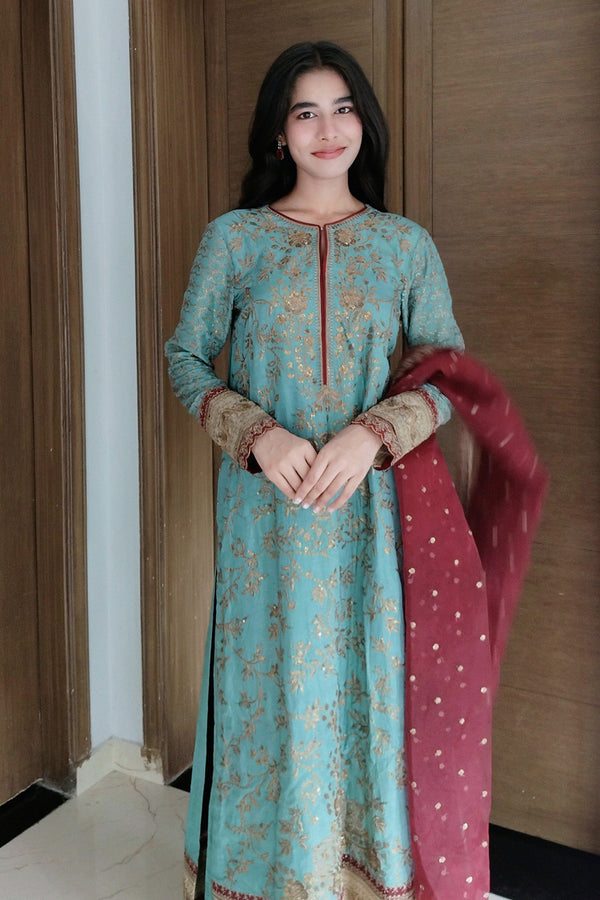 Maryum N Maria | Farisha Formals | SOPHIA - MW40088 -  Maryum N Maria Ladies Clothes - Original Designer Dress - House of Maryam