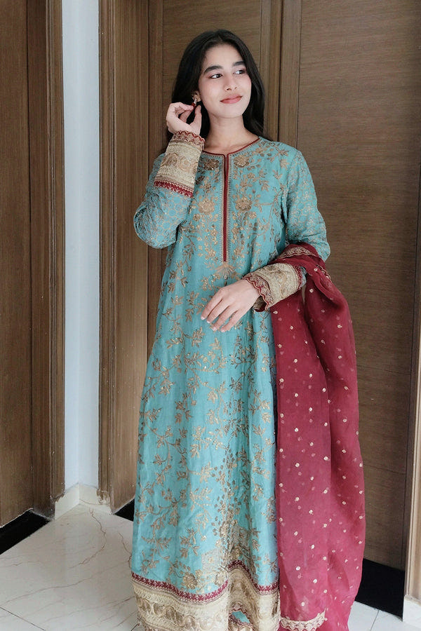 Maryum N Maria | Farisha Formals | SOPHIA - MW40088 -  Maryum N Maria Ladies Clothes - Original Designer Dress - House of Maryam