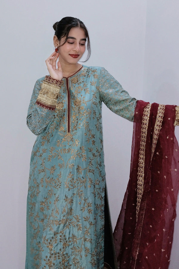 Maryum N Maria | Farisha Formals | SOPHIA - MW40088 -  Maryum N Maria Ladies Clothes - Original Designer Dress - House of Maryam