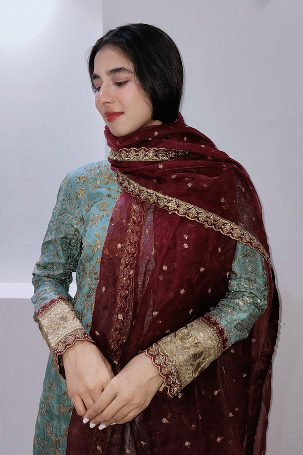 Maryum N Maria | Farisha Formals | SOPHIA - MW40088 -  Maryum N Maria Ladies Clothes - Original Designer Dress - House of Maryam