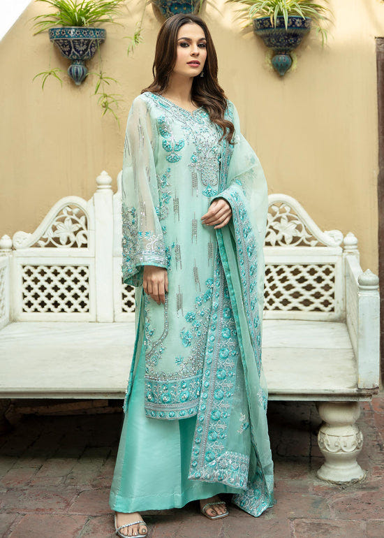 Daud Abbas | Formals Collection | Feroza -  Daud Abbas Formal - Original Designer Dress - House of Maryam