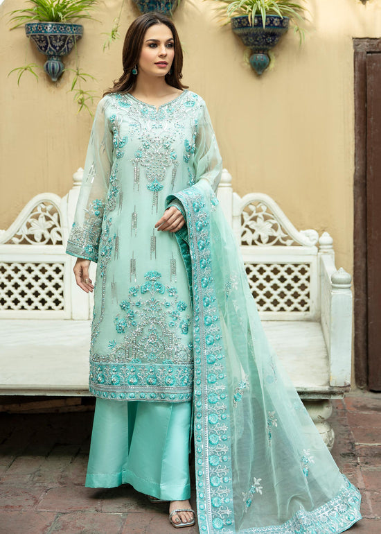 Daud Abbas | Formals Collection | Feroza -  Daud Abbas Formal - Original Designer Dress - House of Maryam