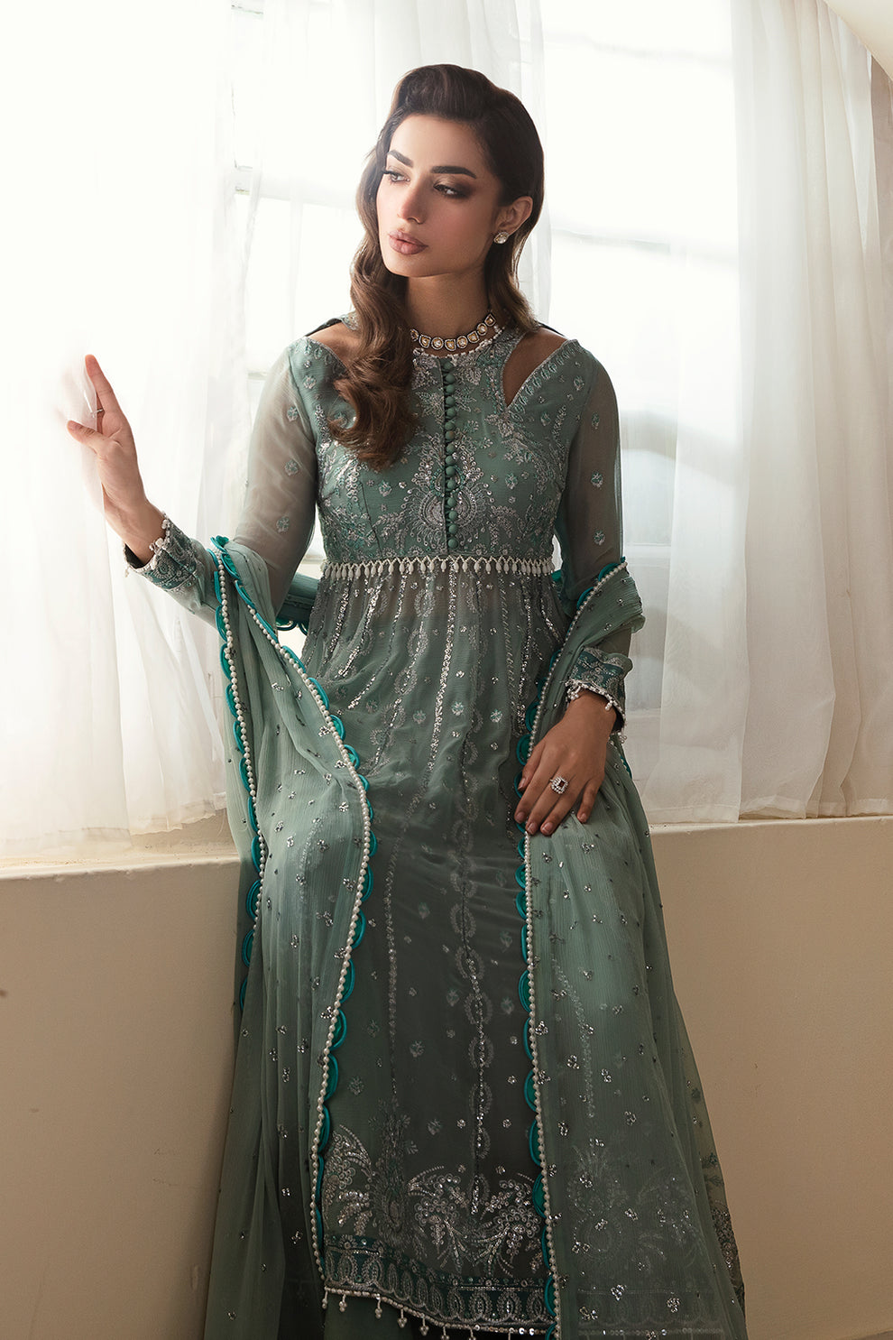 Zarposh | Amirah Collection | Abroo -  Zarposh Luxury - Original Designer Dress - House of Maryam