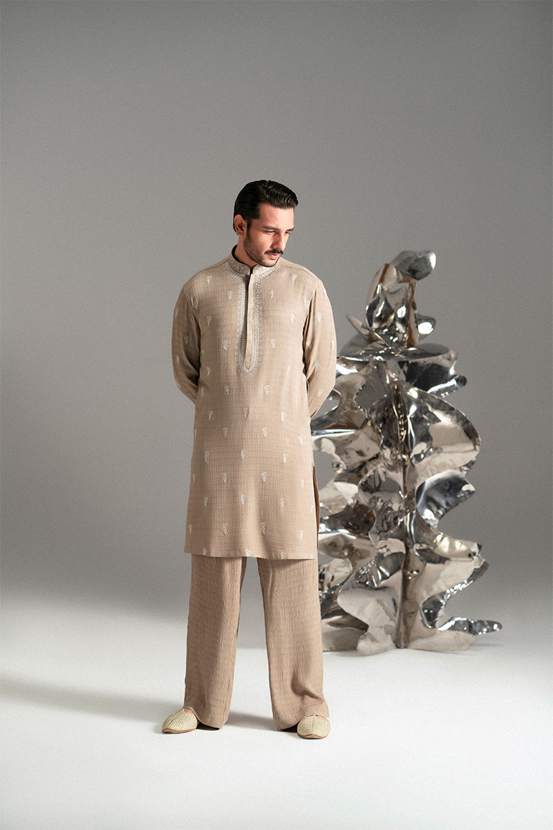 Republic By Omar Farooq | Luxury Rtw | 'Shabaan' Kurta Pajama -  Republic by Omar Farooq Luxury RTW - Original Designer Dress - House of Maryam