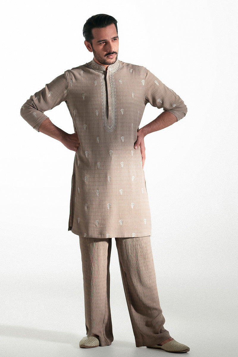 Republic By Omar Farooq | Luxury Rtw | 'Shabaan' Kurta Pajama -  Republic by Omar Farooq Luxury RTW - Original Designer Dress - House of Maryam