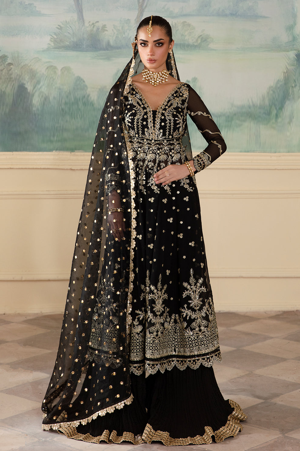 Zarposh | Amirah Collection | Nafeesa -  Zarposh Luxury - Original Designer Dress - House of Maryam