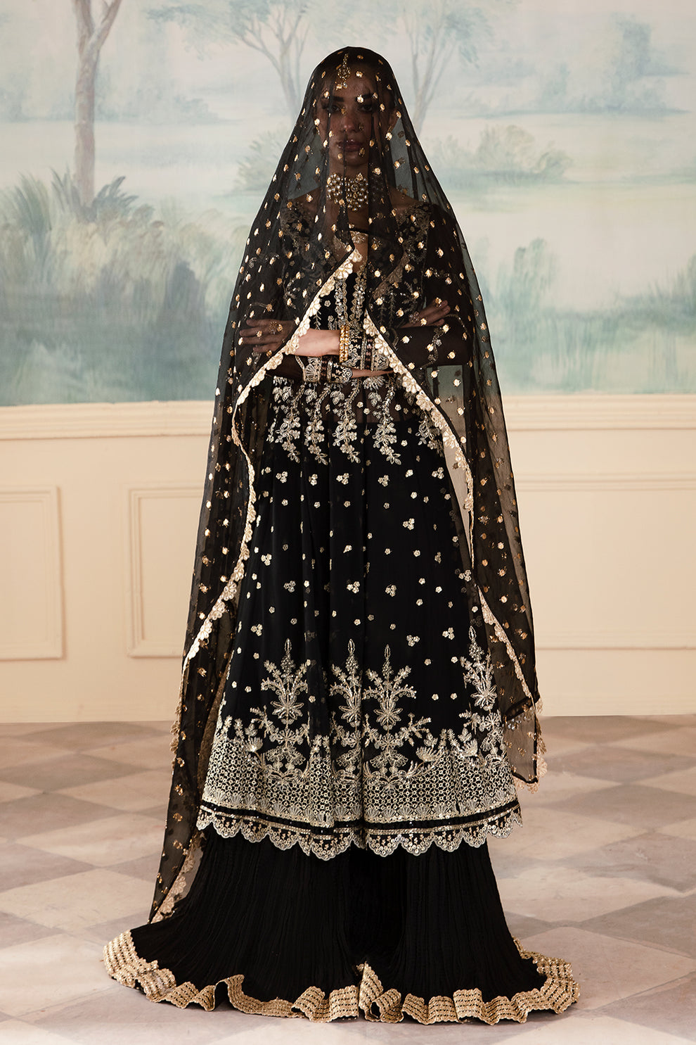 Zarposh | Amirah Collection | Nafeesa -  Zarposh Luxury - Original Designer Dress - House of Maryam