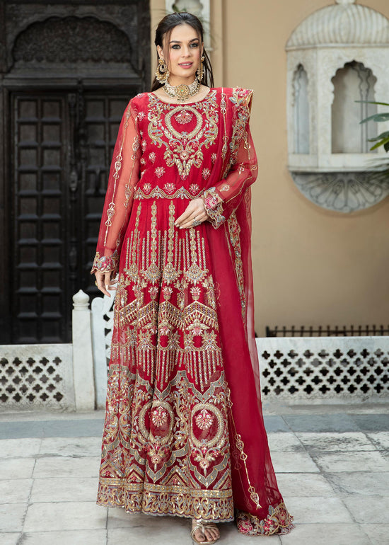 Daud Abbas | Formals Collection | Ruby -  Daud Abbas Formal - Original Designer Dress - House of Maryam