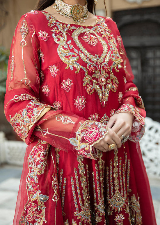 Daud Abbas | Formals Collection | Ruby -  Daud Abbas Formal - Original Designer Dress - House of Maryam
