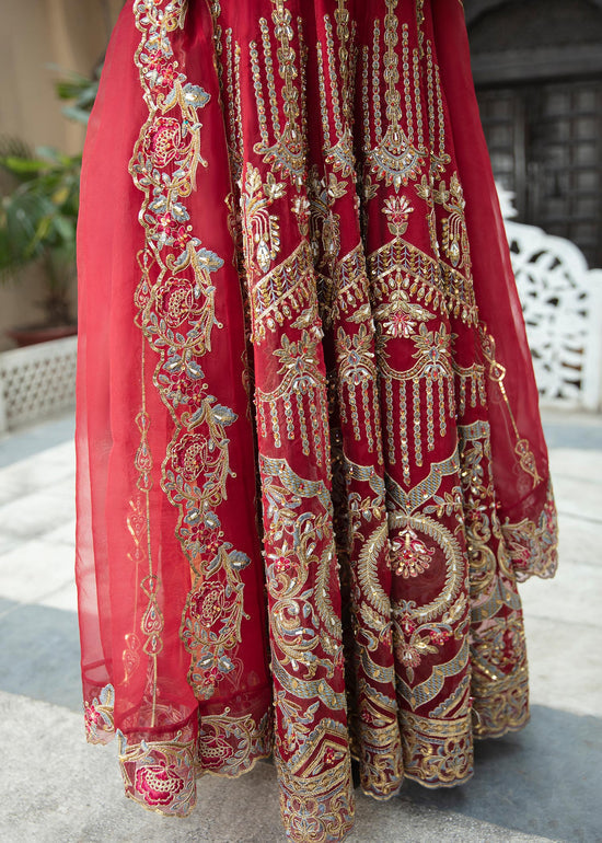 Daud Abbas | Formals Collection | Ruby -  Daud Abbas Formal - Original Designer Dress - House of Maryam