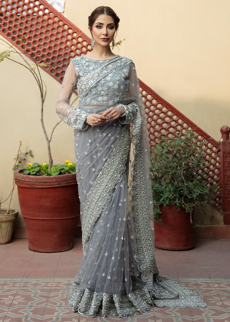 Daud Abbas | Formals Collection | Almas -  Daud Abbas Formal - Original Designer Dress - House of Maryam