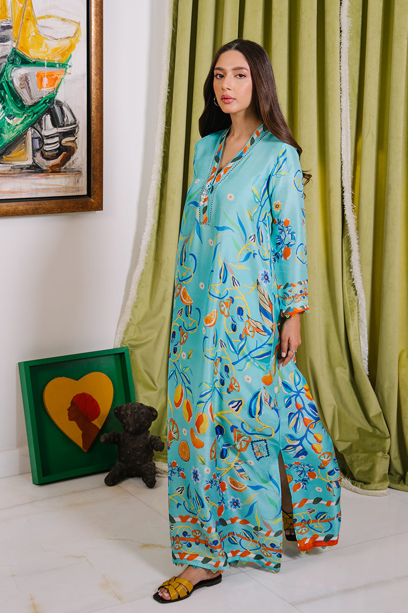 Mina Hassan | Signature Luxe 25 | Amalfi Treat Kaftan - RTS-4