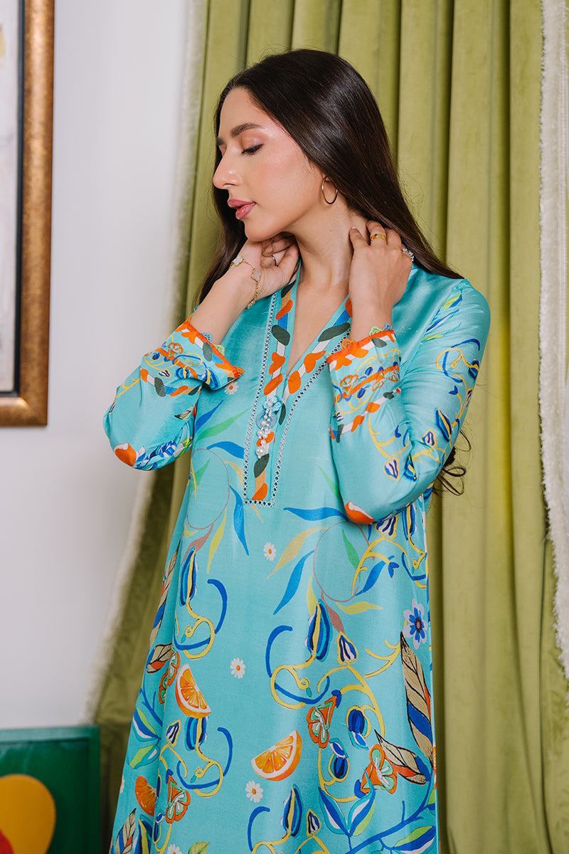 Mina Hassan | Signature Luxe 25 | Amalfi Treat Kaftan - RTS-3