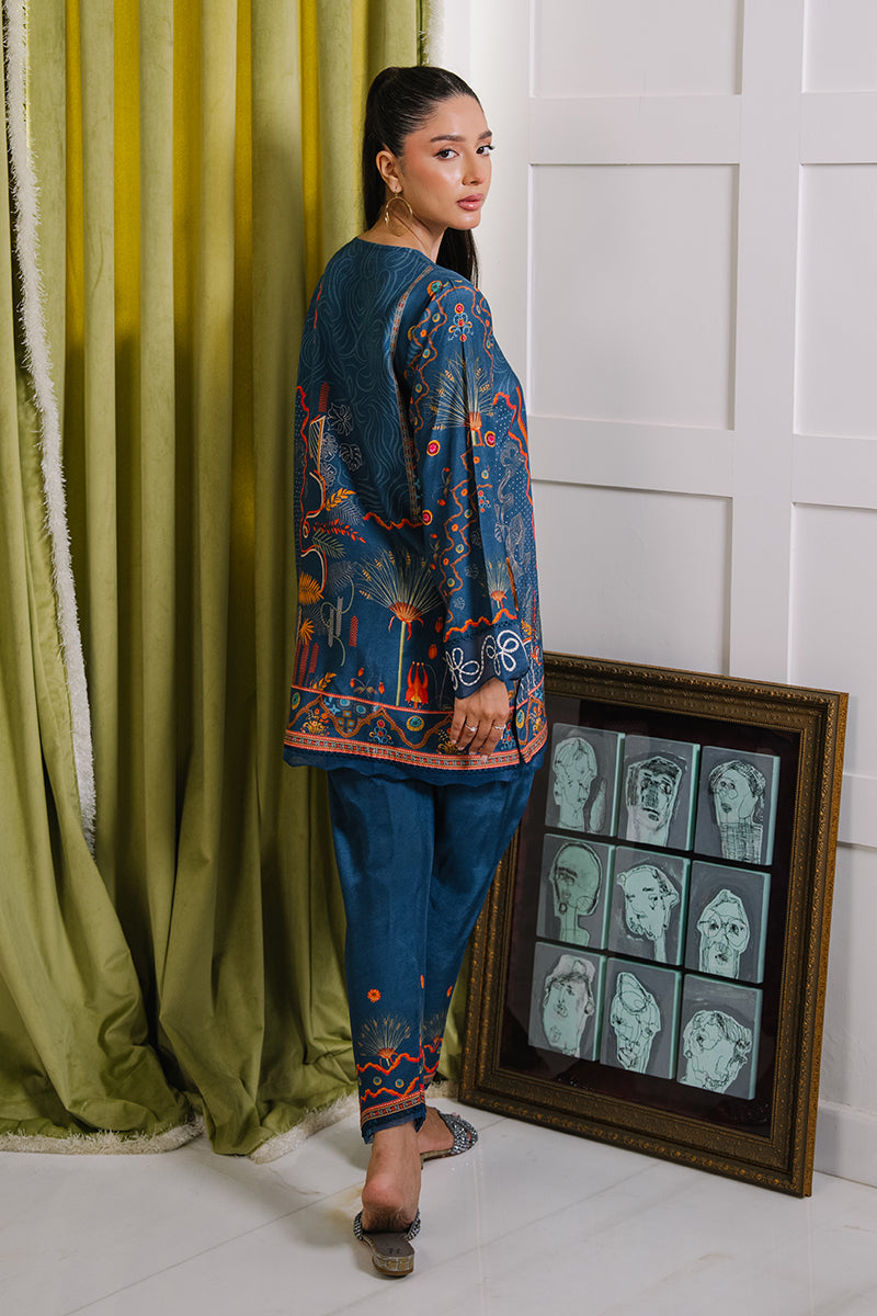 Mina Hassan | Signature Luxe 25 | Deep Teal Tapestry by Mina Hasan, image 2