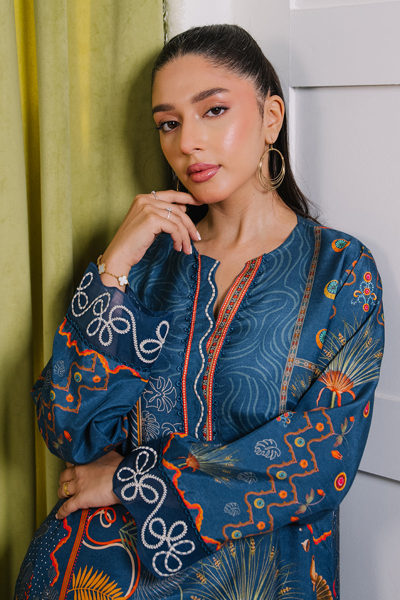 Mina Hassan | Signature Luxe 25 | Deep Teal Tapestry-3