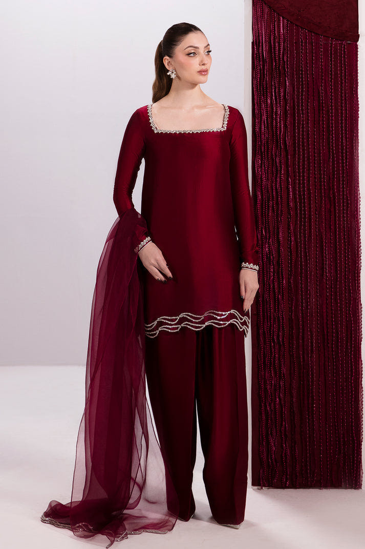 Raja Salahuddin | House of Mina |Ruby -  Raja Salahuddin Ladies Clothes - Original Designer Dress - House of Maryam