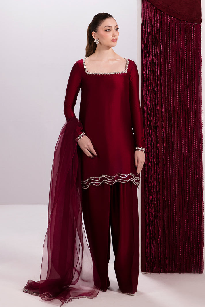 Raja Salahuddin | House of Mina |Ruby -  Raja Salahuddin Ladies Clothes - Original Designer Dress - House of Maryam
