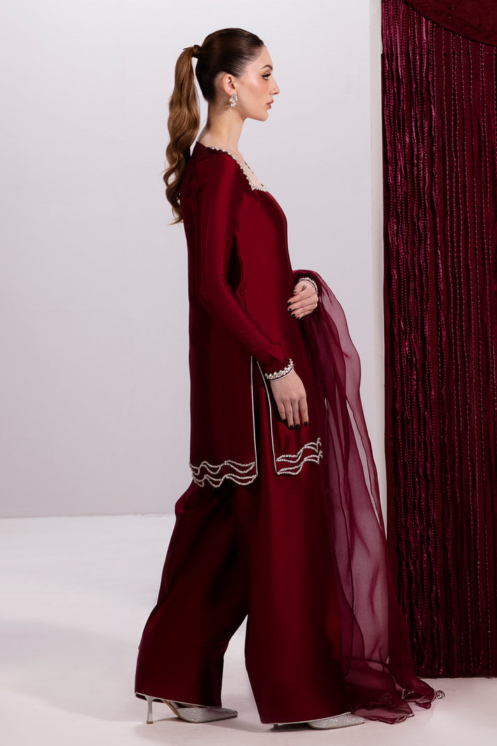 Raja Salahuddin | House of Mina |Ruby -  Raja Salahuddin Ladies Clothes - Original Designer Dress - House of Maryam
