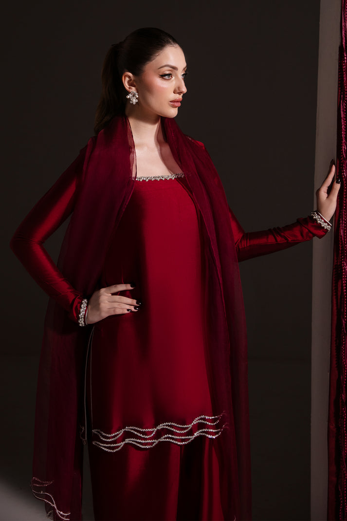 Raja Salahuddin | House of Mina |Ruby -  Raja Salahuddin Ladies Clothes - Original Designer Dress - House of Maryam