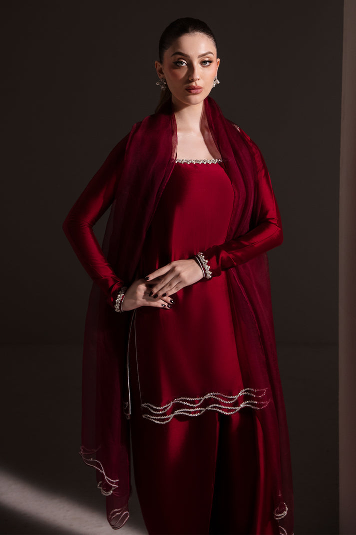 Raja Salahuddin | House of Mina |Ruby -  Raja Salahuddin Ladies Clothes - Original Designer Dress - House of Maryam