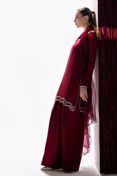 Raja Salahuddin | House of Mina |Ruby -  Raja Salahuddin Ladies Clothes - Original Designer Dress - House of Maryam