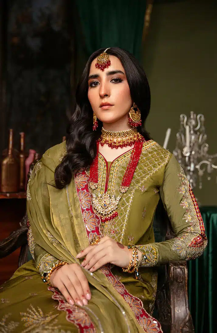 Emaan Adeel | Noori Silk Formals 23 | NR 01 ZARA by Designer Emaan Adeel - House of Maryam - Pakistani Designer Ethnic Wear in {{ shop.shopifyCountryName }}