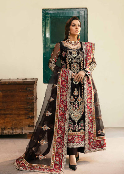 Akbar Aslam Amari organza formal suit