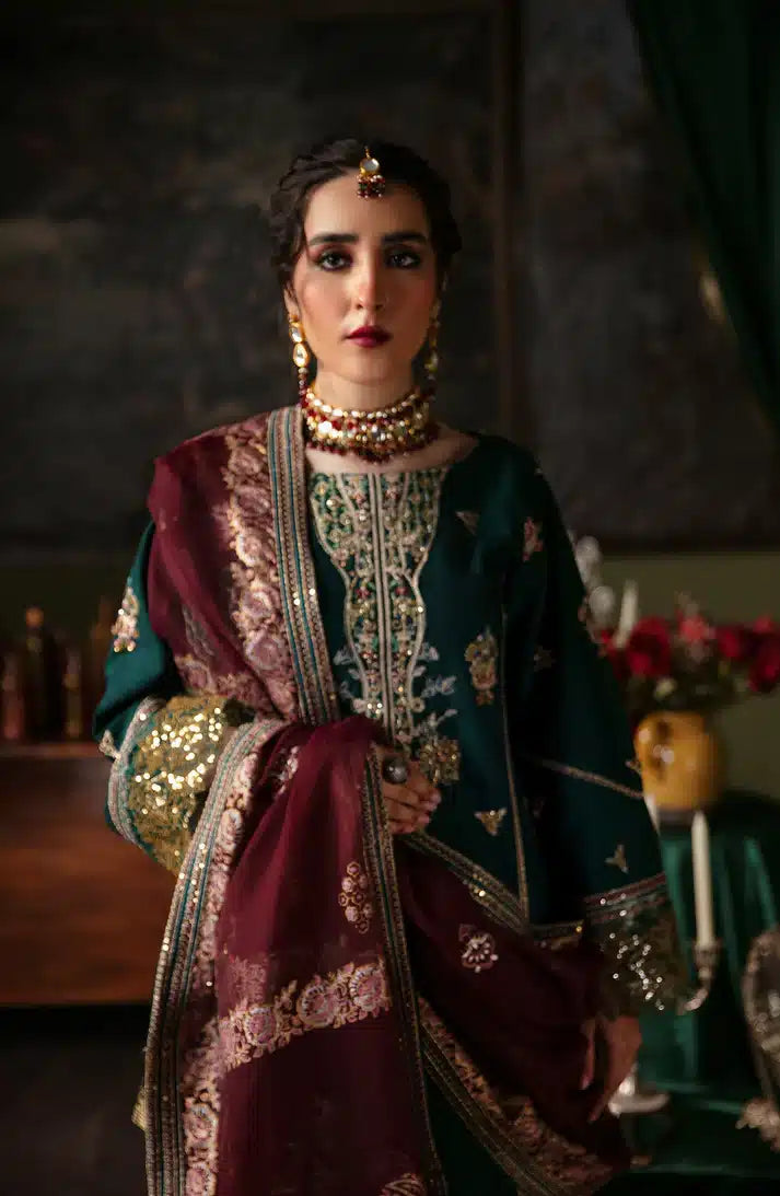 Emaan Adeel | Noori Silk Formals 23 | NR 05 RIWAYAT by Designer Emaan Adeel - House of Maryam - Pakistani Designer Ethnic Wear in {{ shop.shopifyCountryName }}