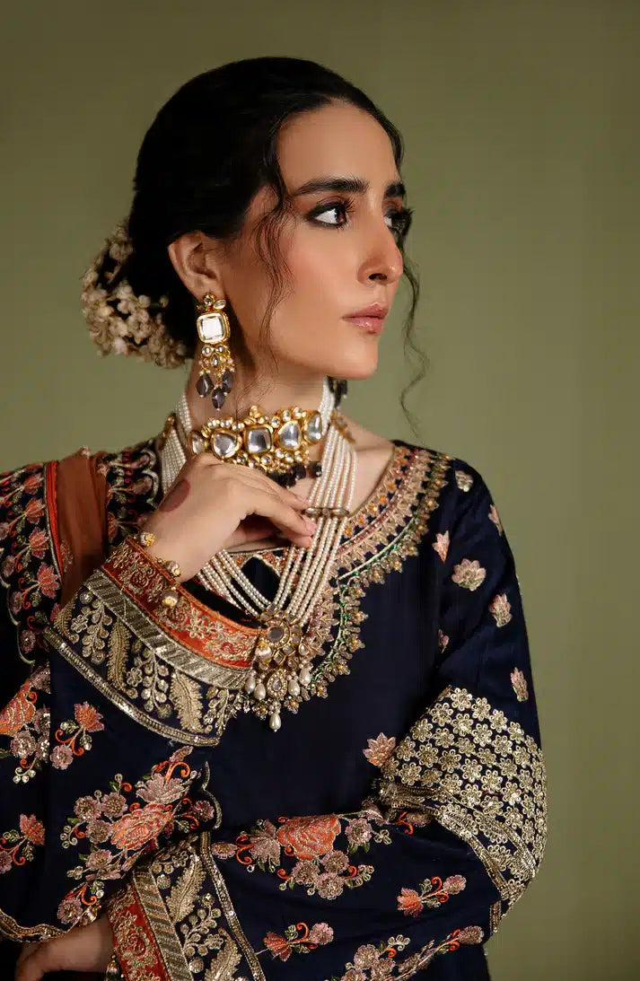 Emaan Adeel | Noori Silk Formals 23 | NR 07 DIVANI by Designer Emaan Adeel - House of Maryam - Pakistani Designer Ethnic Wear in {{ shop.shopifyCountryName }}