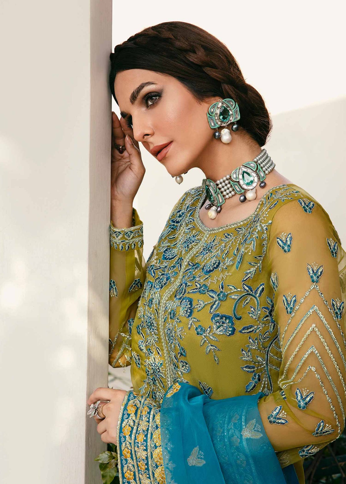 Akbar Aslam Davina organza formal suit, photo 6