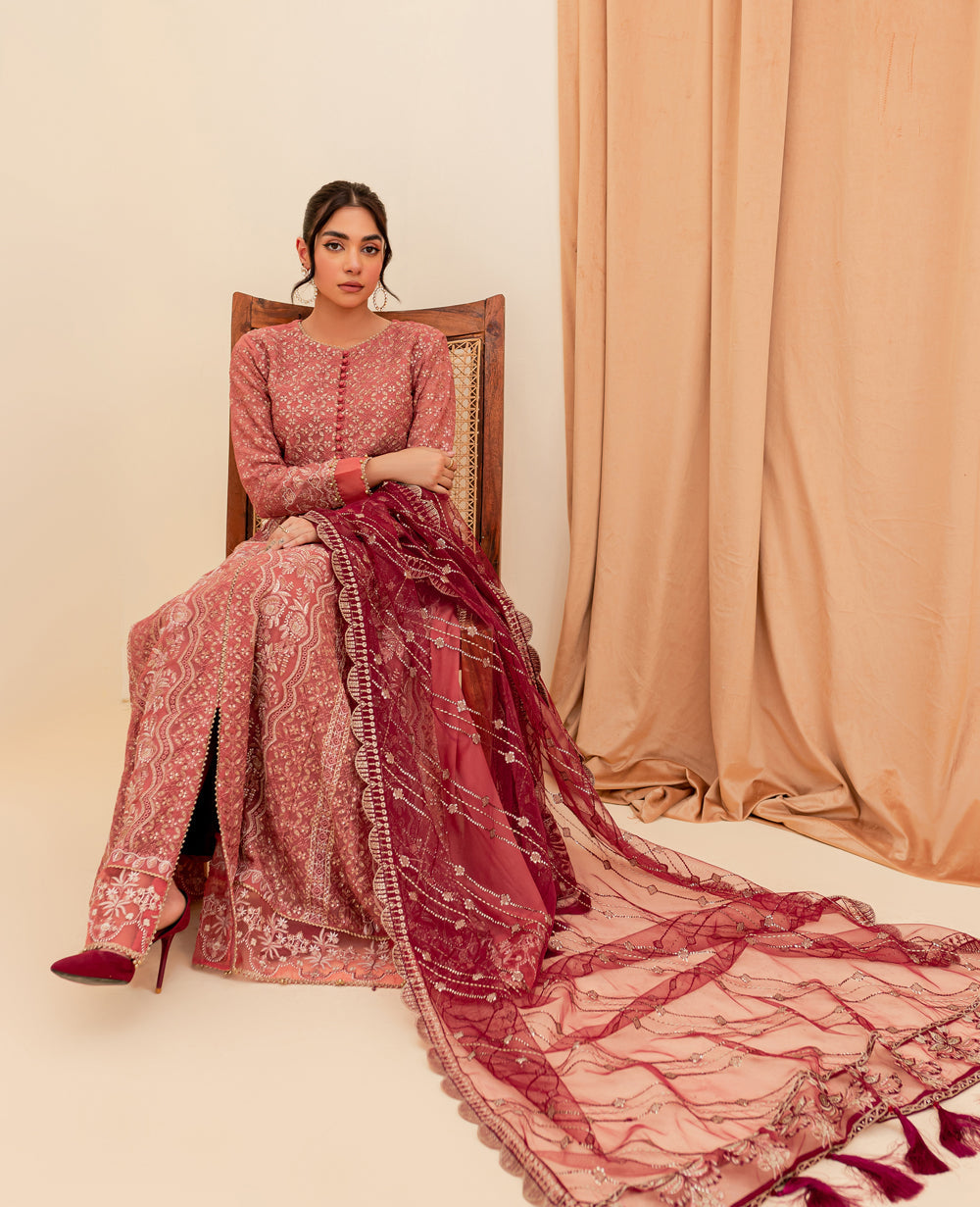 Xenia Formals | Ready To Wear Dresses | CANDY BLUSH by Designer Xenia Formals - House of Maryam - Pakistani Designer Ethnic Wear in {{ shop.shopifyCountryName }}