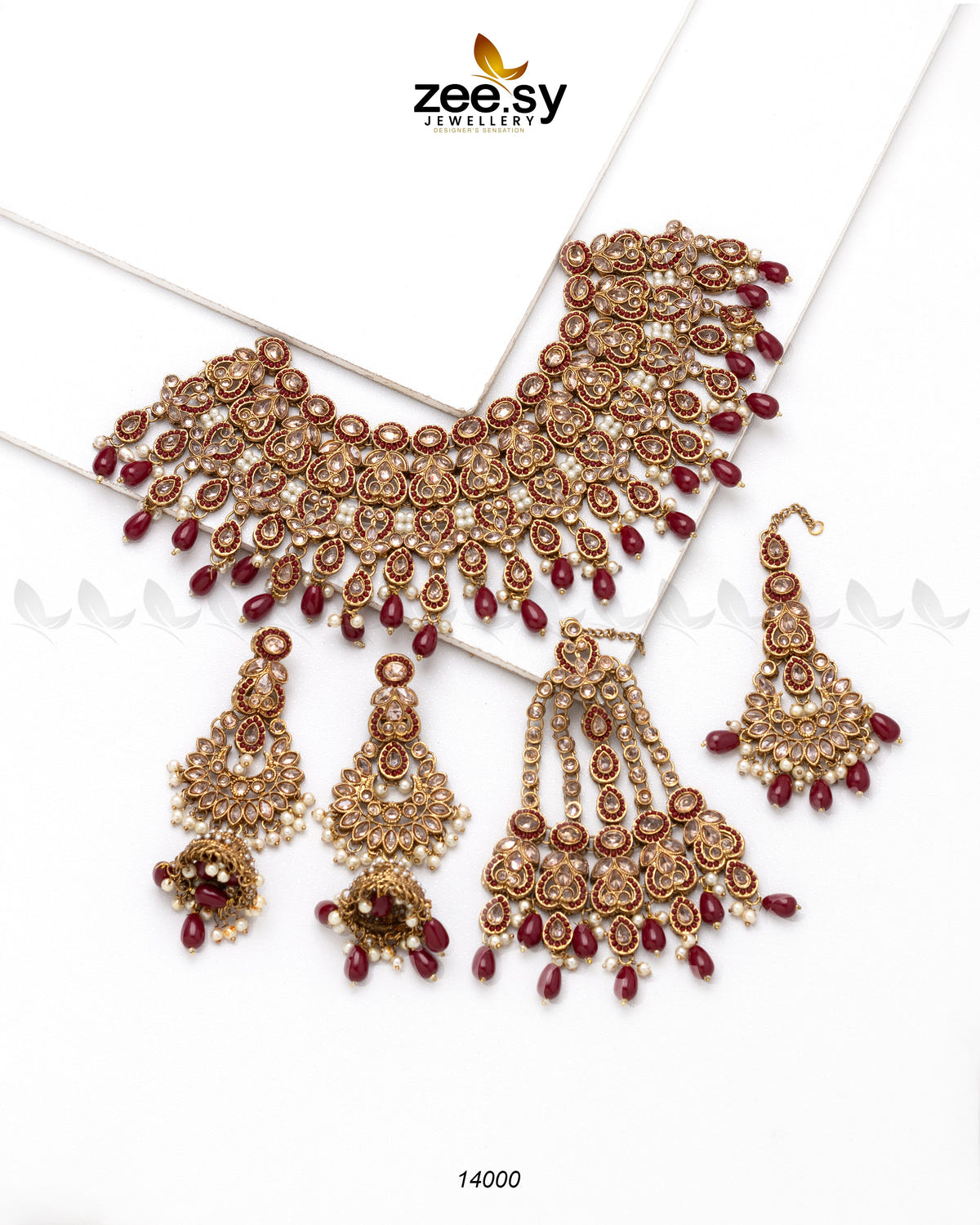Bridal Set 0270 -  Zeesy Bridal Set - Original Designer Dress - House of Maryam