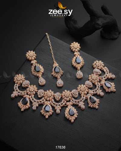 Galactic Necklace -  Zeesy Necklace Sets - Original Designer Dress - House of Maryam