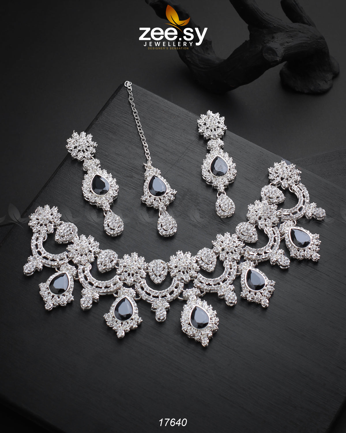 Aether Necklace -  Zeesy Necklace Sets - Original Designer Dress - House of Maryam