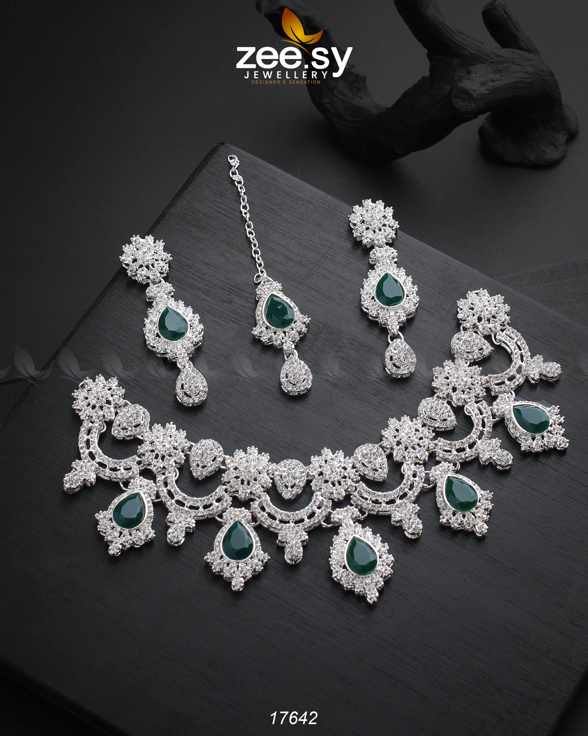 Aether Necklace -  Zeesy Necklace Sets - Original Designer Dress - House of Maryam
