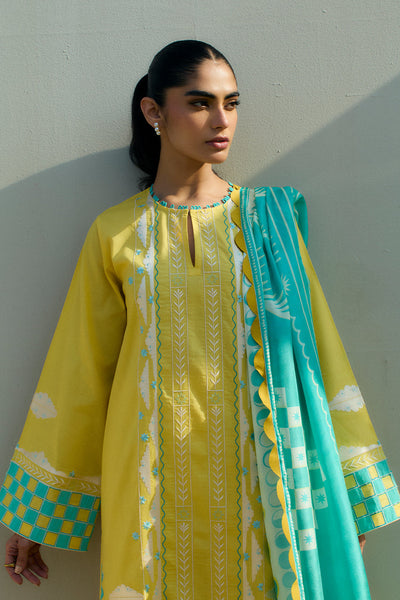 Sania Maskatiya | Luxury Lawn 25 | Vivi (A) -  Sania Maskatiya Ladies Clothes - Original Designer Dress - House of Maryam
