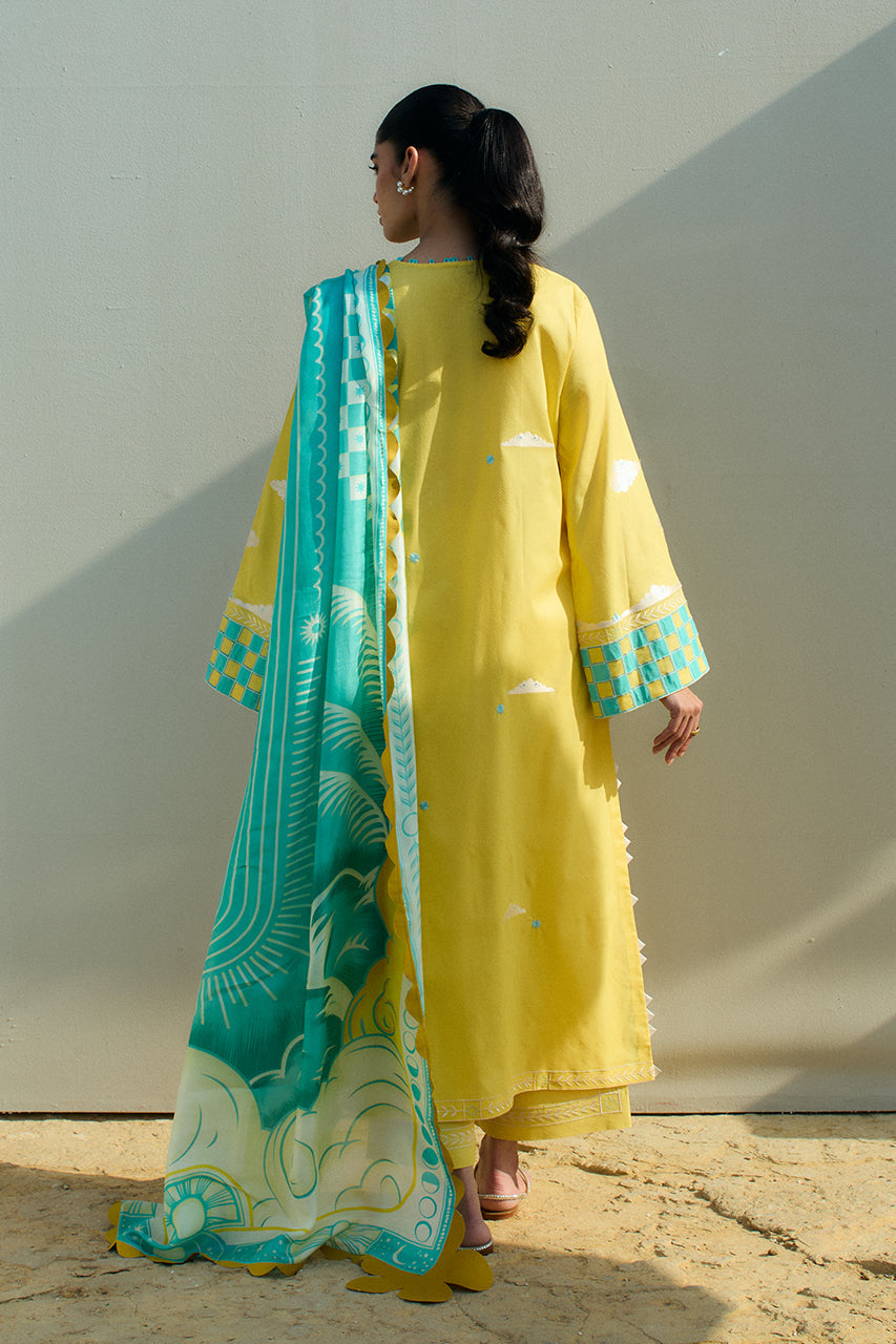 Sania Maskatiya | Luxury Lawn 25 | Vivi (A) -  Sania Maskatiya Ladies Clothes - Original Designer Dress - House of Maryam