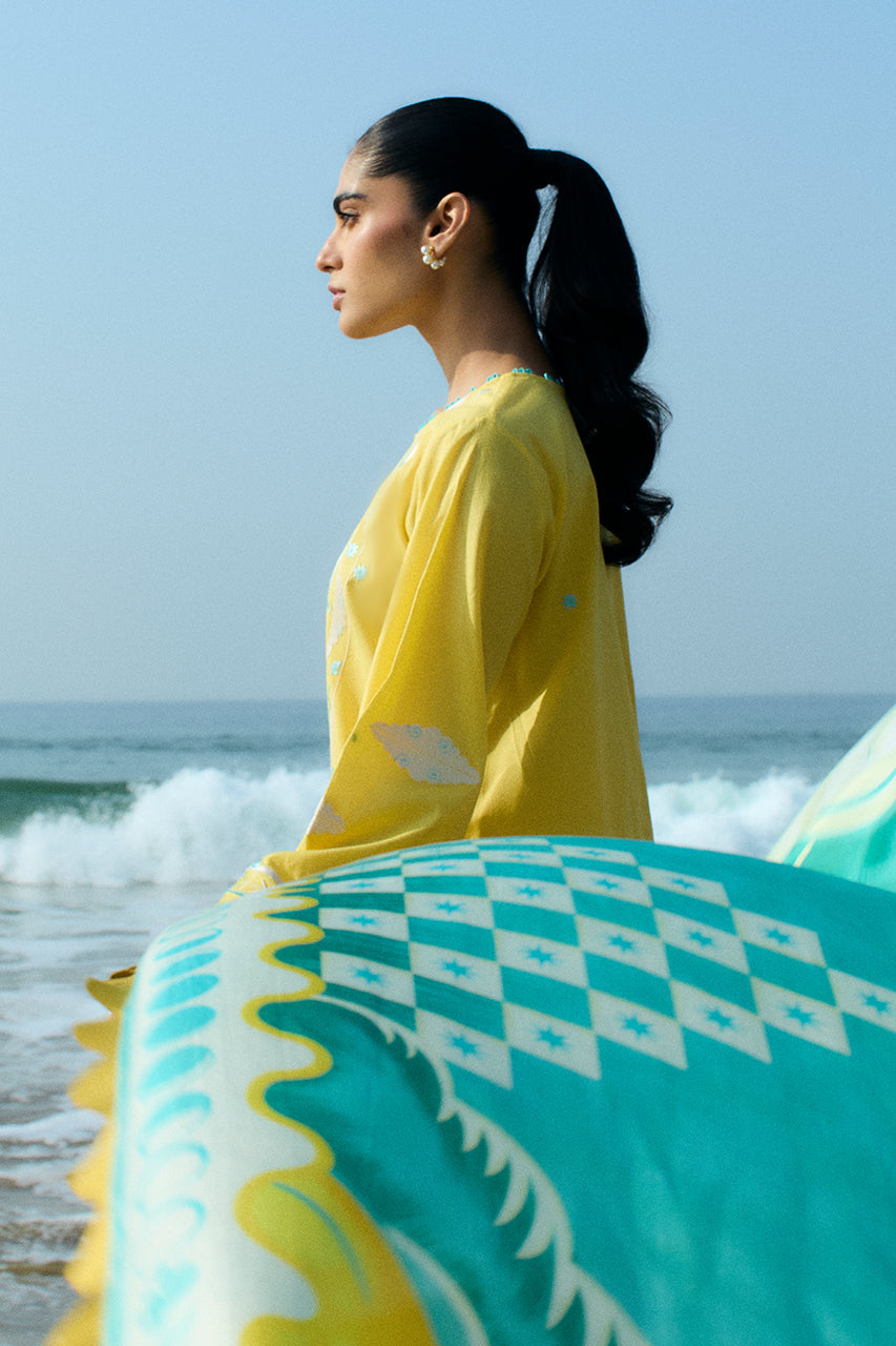 Sania Maskatiya | Luxury Lawn 25 | Vivi (A) -  Sania Maskatiya Ladies Clothes - Original Designer Dress - House of Maryam