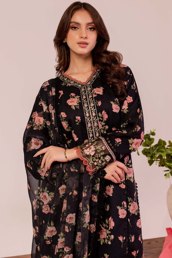 Farasha | Printed Essentials | Black Scarlet -  Farasha Ladies Clothes - Original Designer Dress - House of Maryam